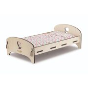 Houten Bed voor pop 30-36 cm - COROLLE 141370